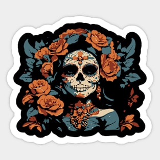 Mexican Skull Sticker